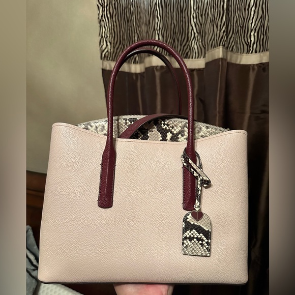 Kate Spade Margaux snake satchel - Picture 1 of 5